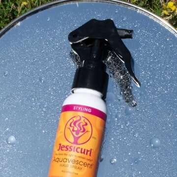 Jessicurl, Aquavescent Hair Spray, Island Fantasy, 8 Fl oz. All Day Hold and Humidity Protection, Ha...