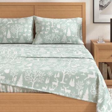 Great Bay Home Flannel Sheet Set - Ultimate Comfort - Full Size