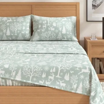 Great Bay Home Flannel Sheet Set - Ultimate Comfort - Full Size