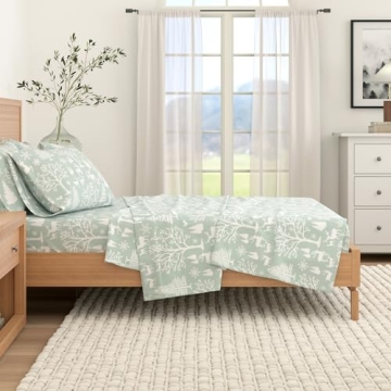 Great Bay Home Flannel Sheet Set - Ultimate Comfort - Full Size