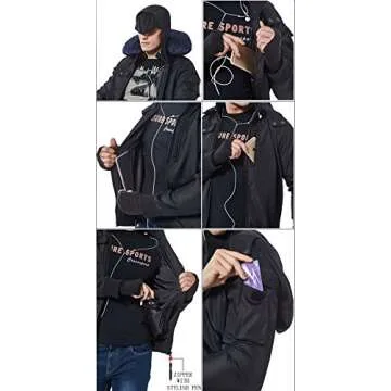 Bombax Lightweight Travel Jacket with 10 Pockets