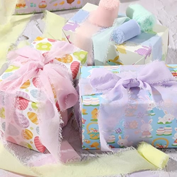 Handmade Fringe Chiffon Silk Ribbon for Crafts and Gifts