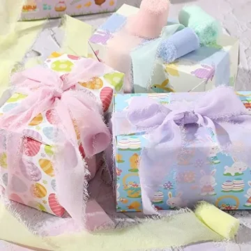 Handmade Fringe Chiffon Silk Ribbon for Crafts and Gifts