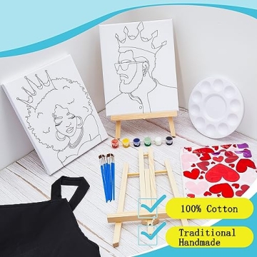 Yeaqee Sip and Paint Kit for Romantic Date Nights