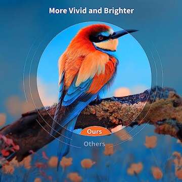 Mini Projector, Vamvo Portable Projector Support 1080P 200" Mini HD Movie Projector, Outdoor Projector with Stylish streamlined Design, Compatible with phone/ Tablet/ Laptop/ TV Stick/ PS4 etc.