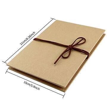 Twdrer 2 Pack Hardcover Photo Albums for Keepsakes