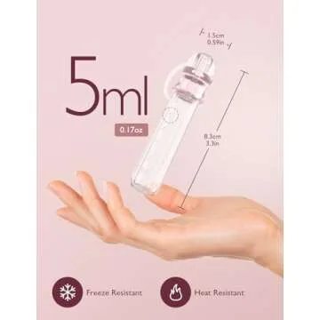 Momcozy Colostrum Collector Reusable Breast Milk Collector, Portable Colostrum Container Can be Feeding Baby, Multi-Use Collector BPA Free, 5ml-2pcs