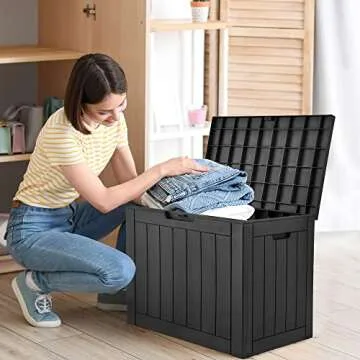 YITAHOME 30 Gallon Deck Box for Outdoor Storage Solutions