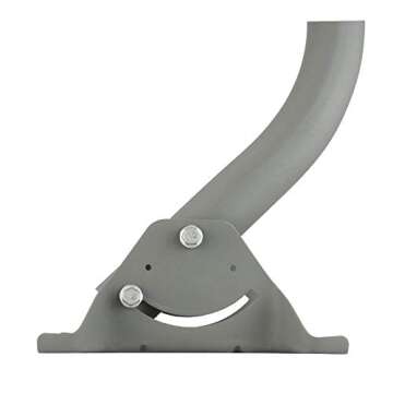 Skywalker J Pipe Mount Mast for Outdoor Antenna, Sturdy One-Piece Antenna Mounting Pole, Powder Coat...