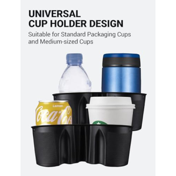 Motrobe Cup Holder Insert for Tesla Model Y & Model 3