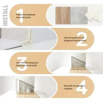 2-Sided Photo Backdrop Boards for Professional Photography