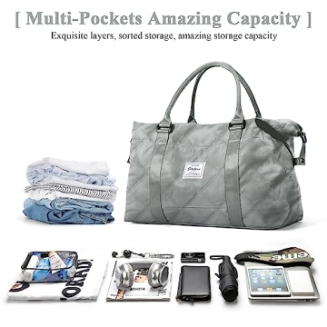 Durable Travel Duffel Bag for Gym and Weekend Getaways