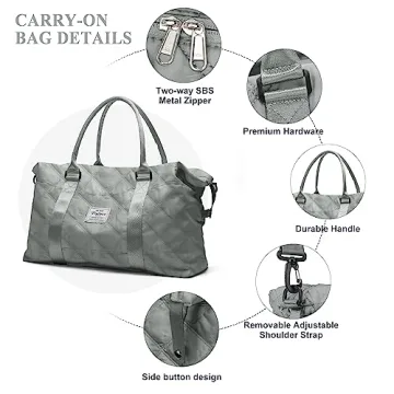 Durable Travel Duffel Bag for Gym and Weekend Getaways
