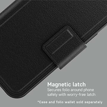 OtterBox Detachable Folio Wallet for MagSafe - Black