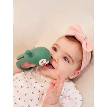 Smily Mia Penguin Teething Toy for Infants 0-6 Months