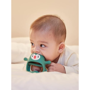 Smily Mia Penguin Teething Toy for Infants 0-6 Months