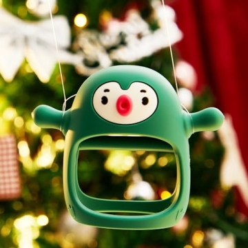 Smily Mia Penguin Teething Toy for Infants 0-6 Months