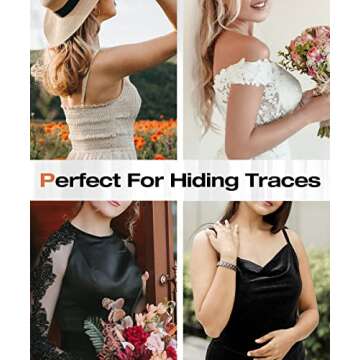 Wingslove Women's Strapless Full Figure Bra Underwire Multiway Contour Plus Size Bra Red Carpet