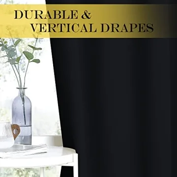 NICETOWN Blackout Thermal Insulated Sliding Door Curtains