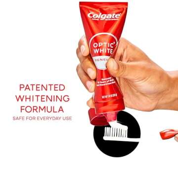 Colgate Optic White Renewal Whitening Toothpaste Pack of 3