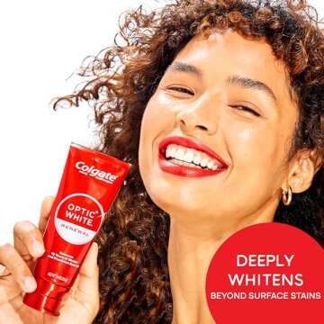 Colgate Optic White Renewal Whitening Toothpaste Pack of 3