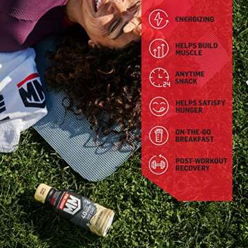 Muscle Milk Pro Protein Shake - 40g Protein, Low Sugar, Tasty