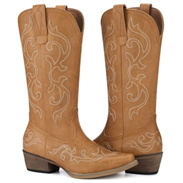 Stylish HISEA Rollda Cowboy Boots Perfect for Every Occasion