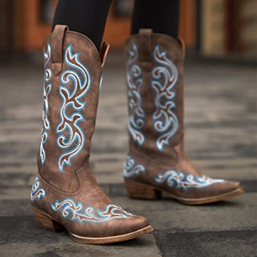 Stylish HISEA Rollda Cowboy Boots Perfect for Every Occasion