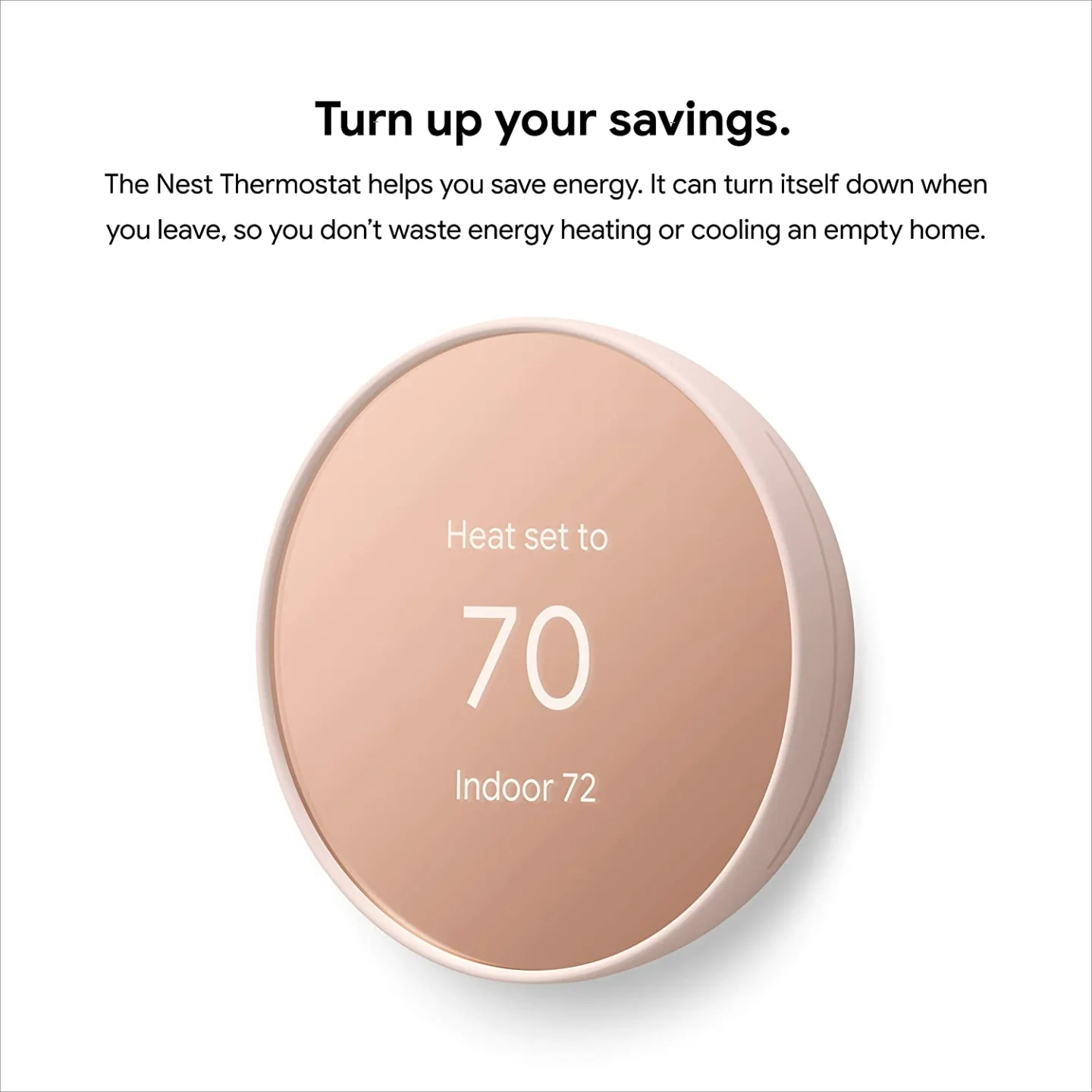 Google Nest Smart Wifi Thermostat - Home Temperature Control