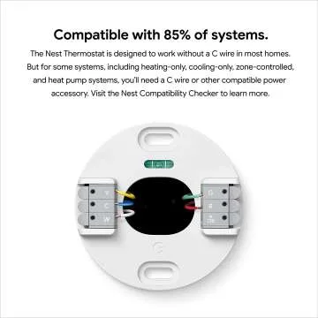 Google Nest Smart Wifi Thermostat - Home Temperature Control