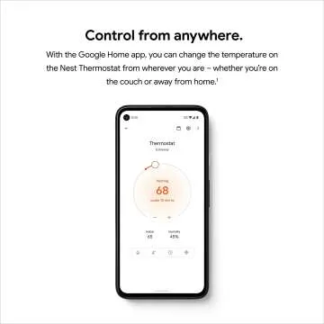 Google Nest Smart Wifi Thermostat - Home Temperature Control