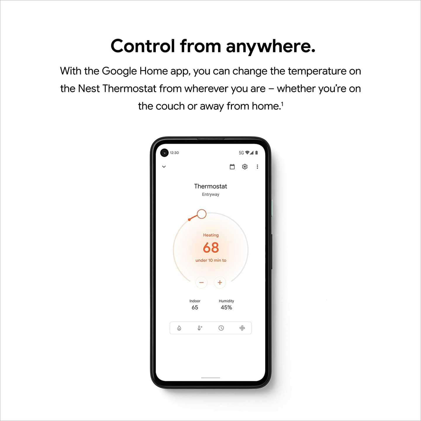 Google Nest Smart Wifi Thermostat - Home Temperature Control