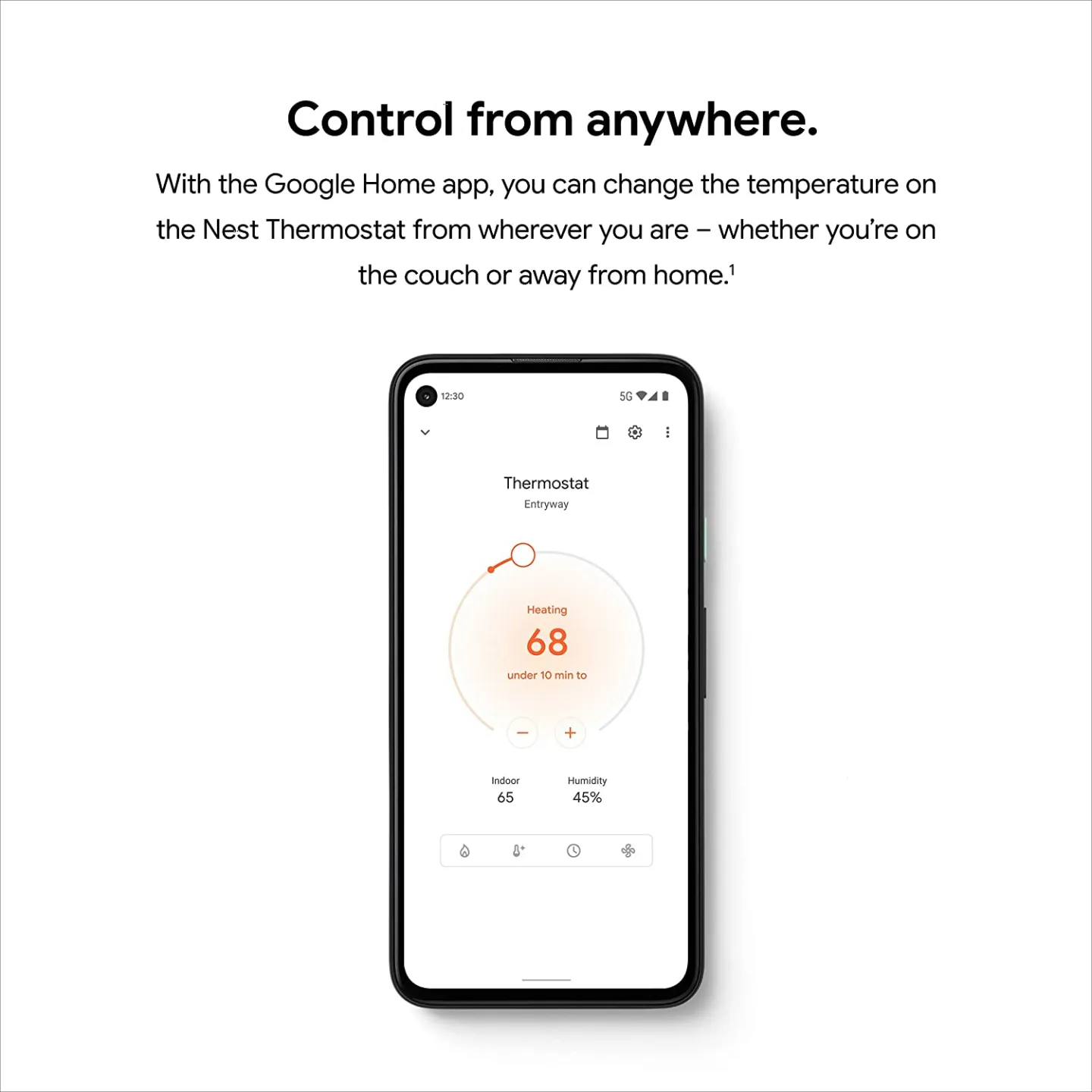 Google Nest Smart Wifi Thermostat - Home Temperature Control