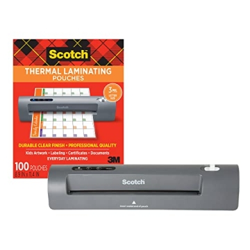 Scotch Thermal Laminator Bundle, Laminate Up to 9 Wide
