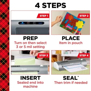 Scotch Thermal Laminator Bundle, Laminate Up to 9 Wide