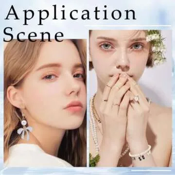 SUNNYCLUE 1 Box 48Pcs 8 Styles Black White Bow Charms Bulk Bowknot Charms Mini Enamel Pearl Flower Bows Tie Romantic Valentine Floral Charm for Jewelry Making Charms Women DIY Necklaces Earrings