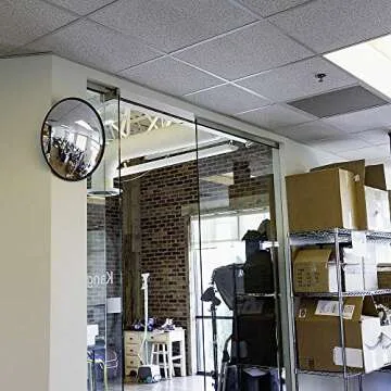 Vision Metalizers IC1800 18" Acrylic Convex Mirrors