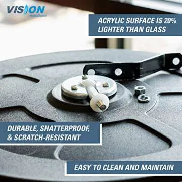 Vision Metalizers IC1800 18" Acrylic Convex Mirrors