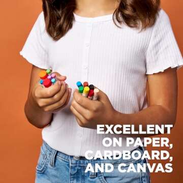 SAKURA Cray-Pas Junior Artist Soft Oil Pastels for Kids & Artists - Great Art Gifts & Craft Supplies for Kids - 25 Color Set