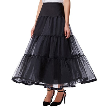 GRACE KARIN Women's Ankle Length Bridal Petticoat