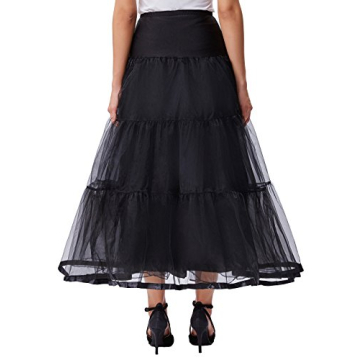 GRACE KARIN Women's Ankle Length Bridal Petticoat