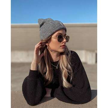 BOUTIQUELOVIN Gold Paperclip Chain Lock Necklace for Women | 14K Gold Plated Thick Necklaces Link Ch...