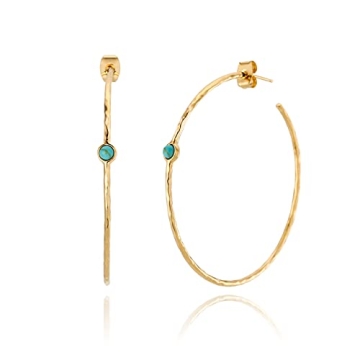 Elegant 14K Gold-Plated Dainty Hoop Earrings - Perfect Gift