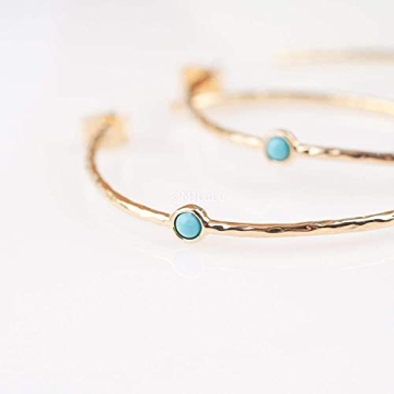 Elegant 14K Gold-Plated Dainty Hoop Earrings - Perfect Gift