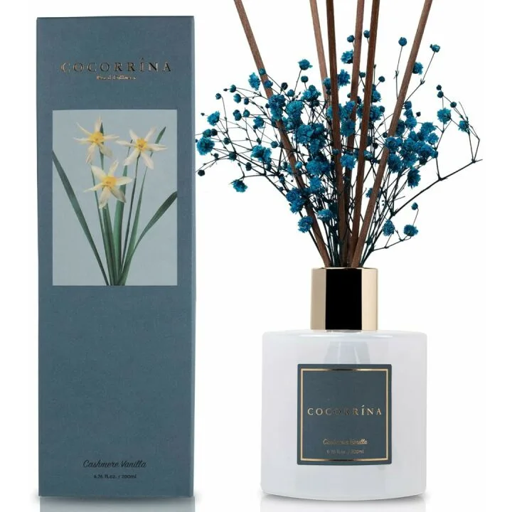Cocorrína Reed Diffuser: Cashmere Vanilla Scent