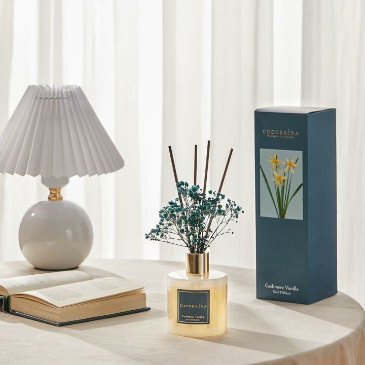 Cocorrína Reed Diffuser: Cashmere Vanilla Scent