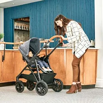 Chicco Modular Travel System - Corso LE Stroller, KeyFit 35 Infant Car Seat and Base - Stroller and Car Seat Combo in Veranda/Grey
