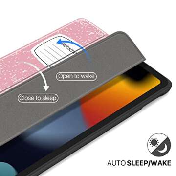 TNP iPad Protective Case with Pencil Holder - Slim & Stylish