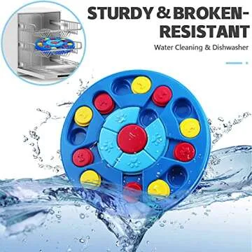 Joansan Dog Puzzle Toy for Smart Dogs Treat Puzzle Game