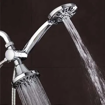 AquaDance 3-Way Combo Shower Head - Best Luxurious Experience